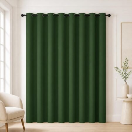 Blackout Curtains with Lined Backing, Thermal Room Darkening Drapes