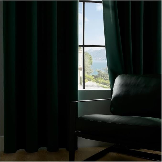 Modern Blackout Curtains, Room Darkening Window Drapes for Home - Image 2