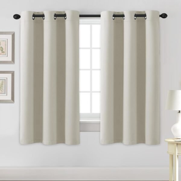 Thermal Insulated Blackout Curtains, Privacy Window Drapes for Bedroom